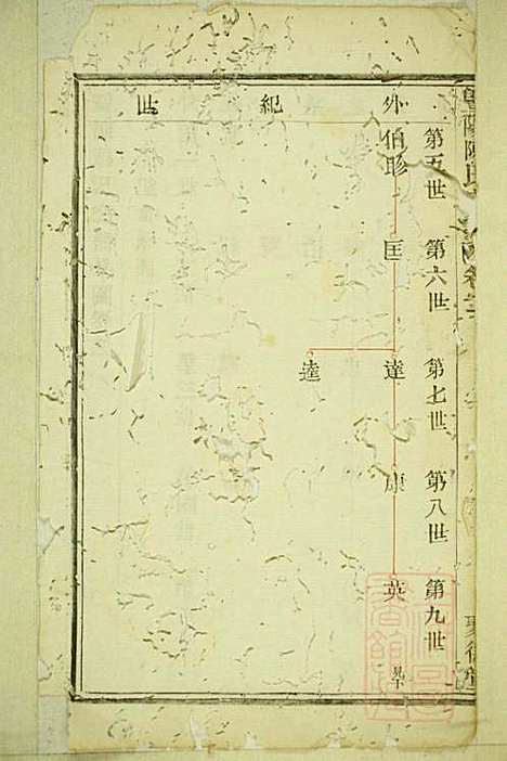 暨阳陈氏宗谱_陈家祥_3册_聚德堂_清光绪11年(1885_暨阳陈氏家谱_二