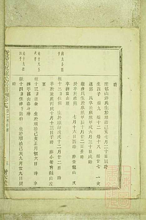 暨阳浣东陈氏宗谱_陈海珊_31册_树本堂_清宣统元年(1909_暨阳浣东陈氏家谱_十六