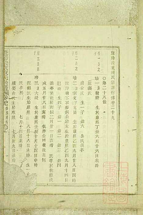 暨阳浣东陈氏宗谱_陈海珊_31册_树本堂_清宣统元年(1909_暨阳浣东陈氏家谱_二三