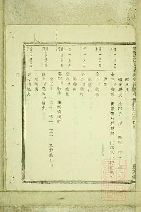 暨阳浣东陈氏宗谱_陈海珊_31册_树本堂_清宣统元年(1909_暨阳浣东陈氏家谱_二五