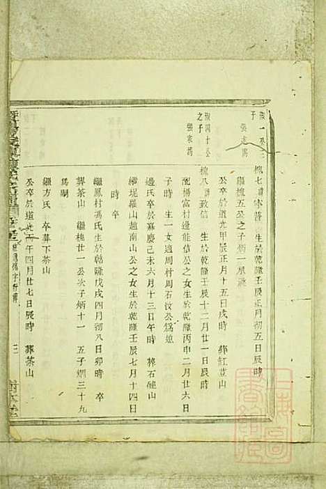 暨阳浣东陈氏宗谱_陈海珊_31册_树本堂_清宣统元年(1909_暨阳浣东陈氏家谱_二六