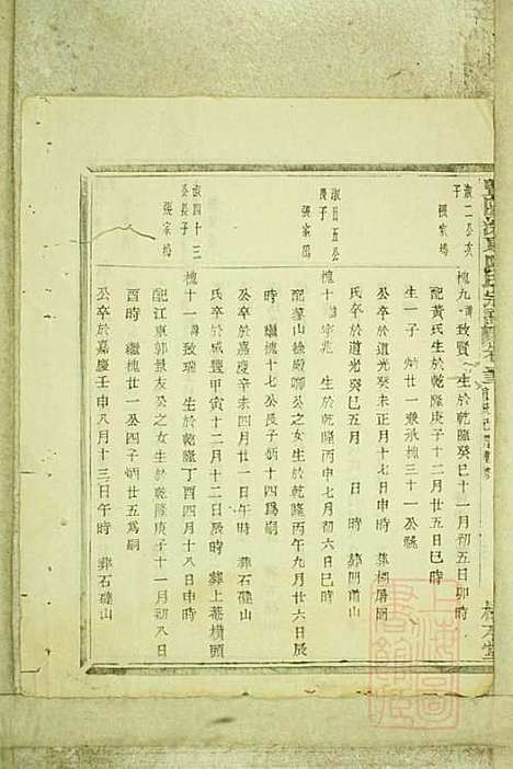 暨阳浣东陈氏宗谱_陈海珊_31册_树本堂_清宣统元年(1909_暨阳浣东陈氏家谱_二六