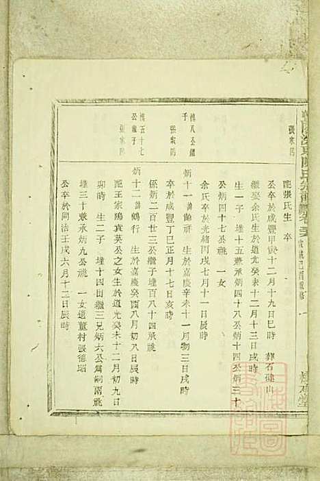 暨阳浣东陈氏宗谱_陈海珊_31册_树本堂_清宣统元年(1909_暨阳浣东陈氏家谱_二八