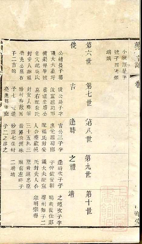 戴氏宗谱_戴锦堂_16册_清华堂_清道光28年(1848_戴氏家谱_十二