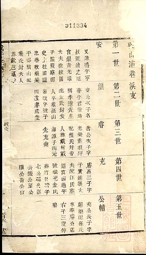 戴氏宗谱_戴锦堂_16册_清华堂_清道光28年(1848_戴氏家谱_十五