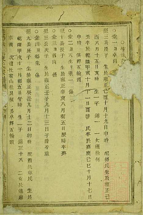 暨阳蠡湖陈氏宗谱_陈万培_20册_暨阳陈氏_清光绪16年(1890_暨阳蠡湖陈氏家谱_十六