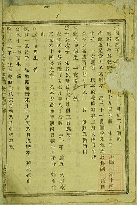 暨阳蠡湖陈氏宗谱_陈万培_20册_暨阳陈氏_清光绪16年(1890_暨阳蠡湖陈氏家谱_十六