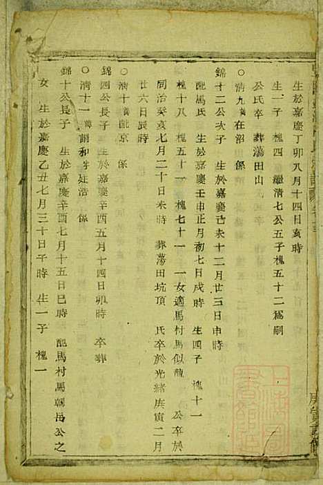 暨阳蠡湖陈氏宗谱_陈万培_20册_暨阳陈氏_清光绪16年(1890_暨阳蠡湖陈氏家谱_二十