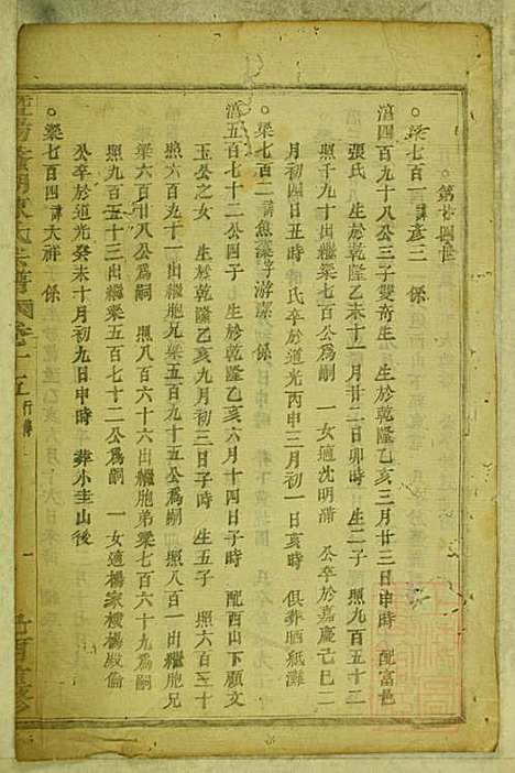 暨阳蠡湖陈氏宗谱_陈培_23册_暨阳陈氏_清宣统元年(1909_暨阳蠡湖陈氏家谱_十四