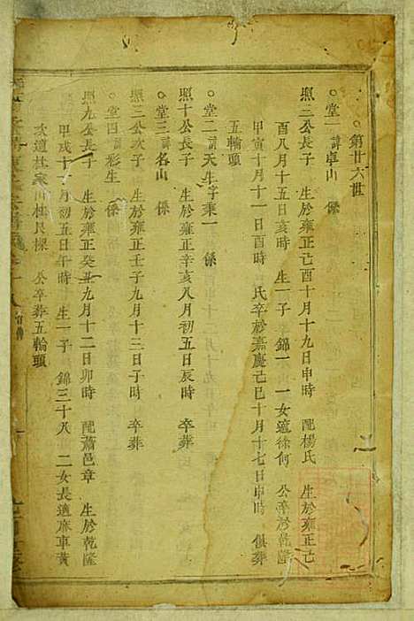 暨阳蠡湖陈氏宗谱_陈培_23册_暨阳陈氏_清宣统元年(1909_暨阳蠡湖陈氏家谱_十七