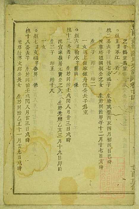 暨阳蠡湖陈氏宗谱_陈培_23册_暨阳陈氏_清宣统元年(1909_暨阳蠡湖陈氏家谱_二三