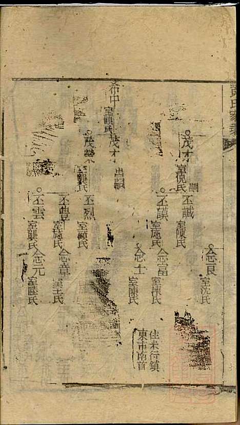 黄氏家乘_黄绮、黄癱_23册_亦政堂_清嘉庆14年(1809_黄氏家乘_二