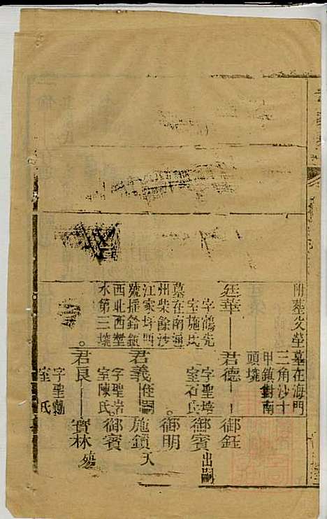 黄氏家乘_黄绮、黄癱_23册_亦政堂_清嘉庆14年(1809_黄氏家乘_十一