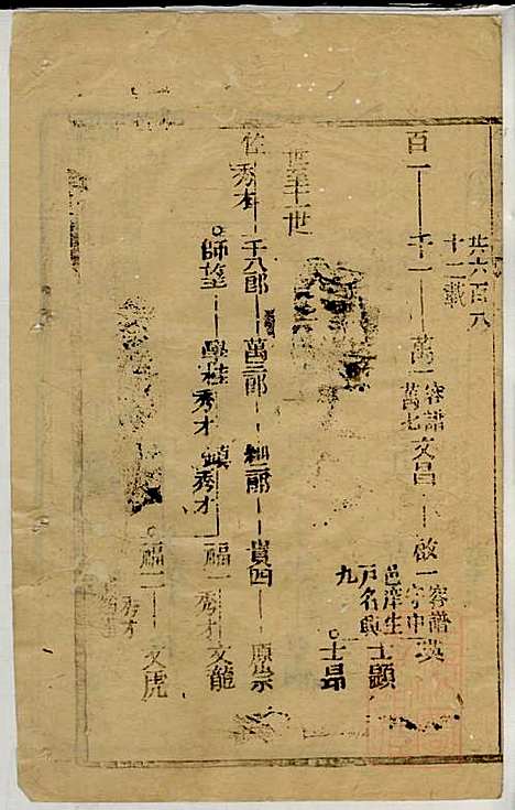 黄氏家乘_黄绮、黄癱_23册_亦政堂_清嘉庆14年(1809_黄氏家乘_二一