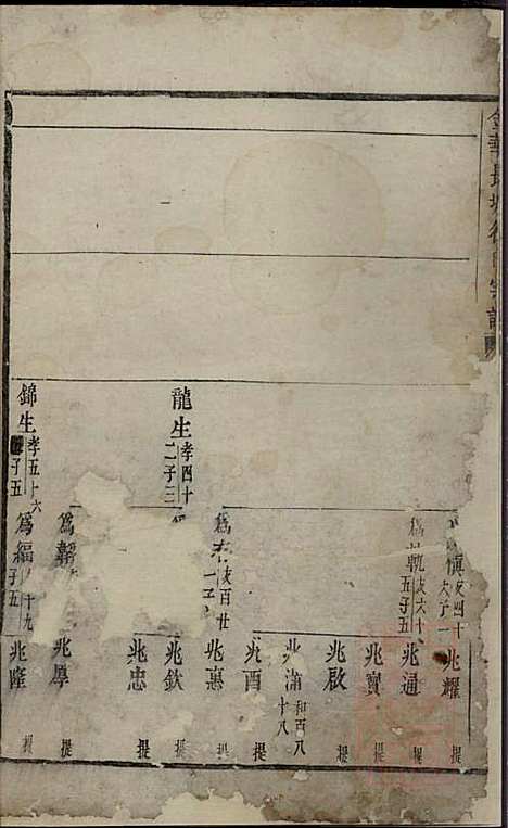 金华长塘徐氏宗谱_徐广臣_13册_金华徐氏_清嘉庆14年(1809_金华长塘徐氏家谱_七