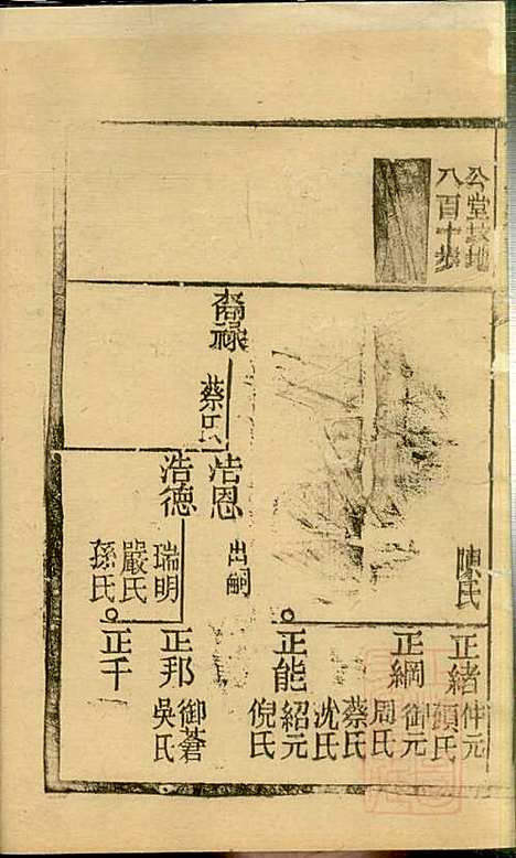 仇氏宗谱_仇裕高_13册_文会堂_清宣统元年(1909_仇氏家谱_二