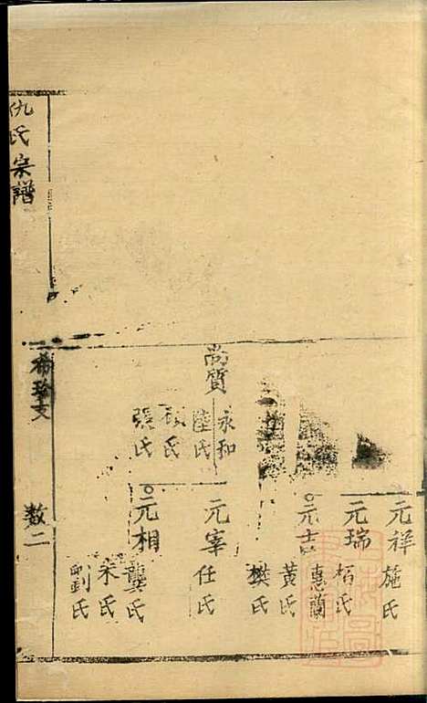 仇氏宗谱_仇裕高_13册_文会堂_清宣统元年(1909_仇氏家谱_十一