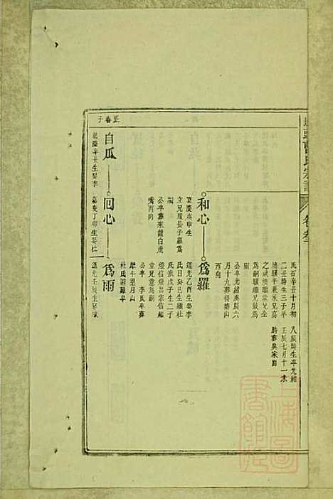 墩头曹氏宗谱_34册_青阳曹氏_清光绪20年(1894_墩头曹氏家谱_十二