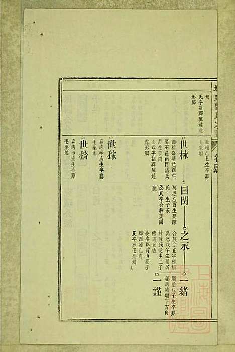 墩头曹氏宗谱_34册_青阳曹氏_清光绪20年(1894_墩头曹氏家谱_二十