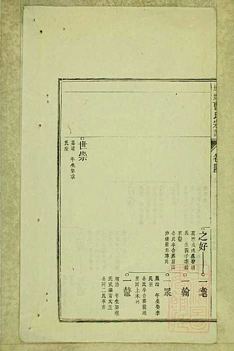 墩头曹氏宗谱_34册_青阳曹氏_清光绪20年(1894_墩头曹氏家谱_二六