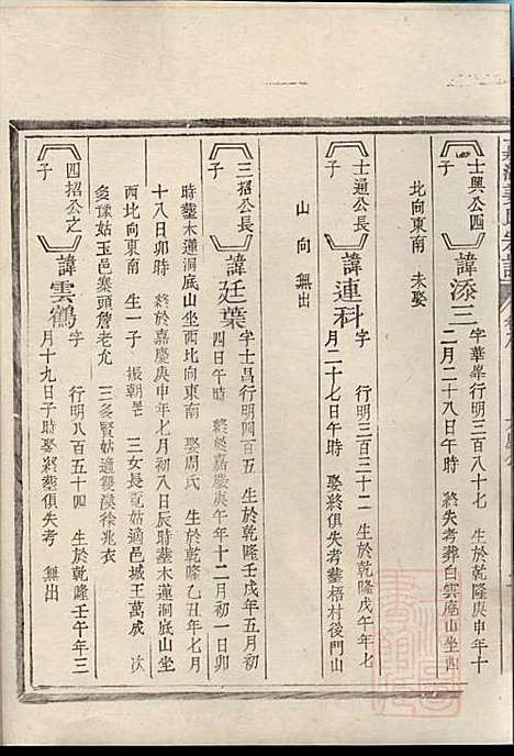 嘉湖姜氏宗谱_姜增鹏_22册_江山姜氏_清光绪2年(1876_嘉湖姜氏家谱_五