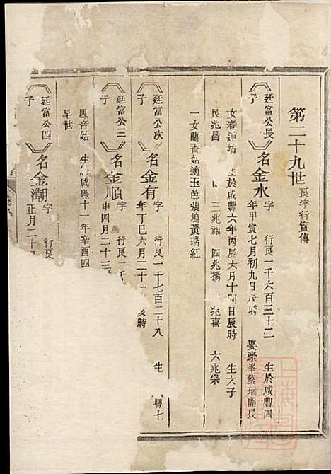 嘉湖姜氏宗谱_姜增鹏_22册_江山姜氏_清光绪2年(1876_嘉湖姜氏家谱_七