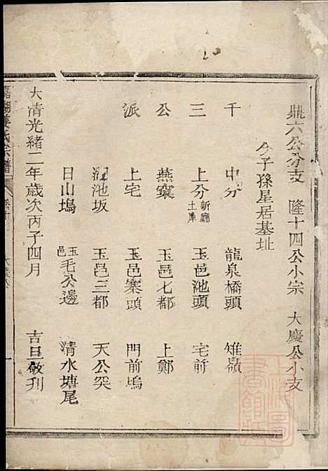 嘉湖姜氏宗谱_姜增鹏_22册_江山姜氏_清光绪2年(1876_嘉湖姜氏家谱_八