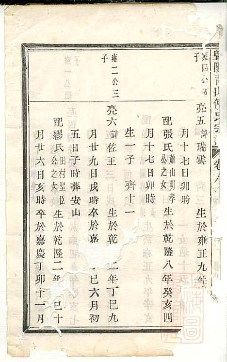 暨阳青山傅氏宗谱_1册_暨阳傅氏_清嘉庆20年(1815_暨阳青山傅氏家谱_一