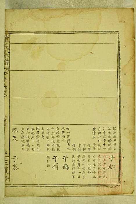 董氏宗谱_董应运_7册_三策堂_清同治5年(1866_董氏家谱_三