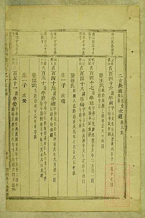 东阳南岑吴氏宗谱_26册_东阳吴氏_清同治7年(1868_东阳南岑吴氏家谱_八