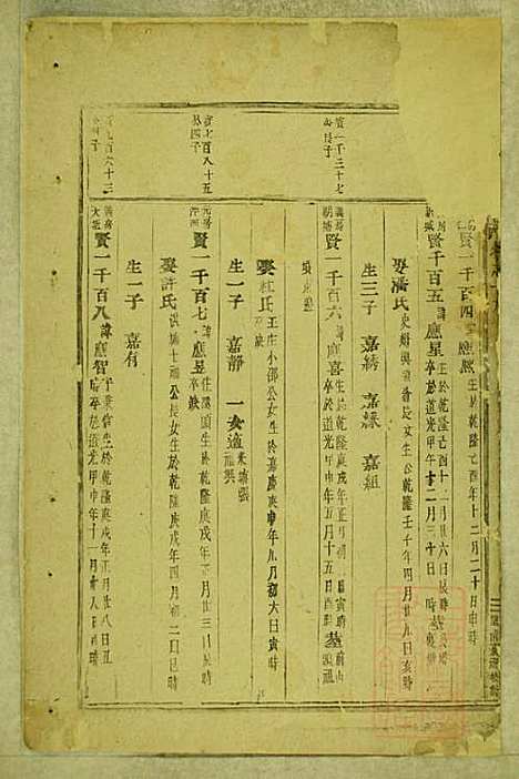 东阳南岑吴氏宗谱_26册_东阳吴氏_清同治7年(1868_东阳南岑吴氏家谱_十二