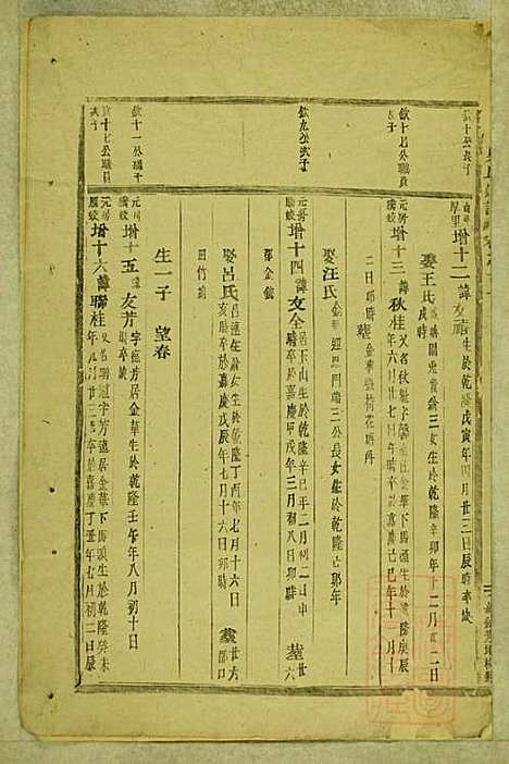 东阳南岑吴氏宗谱_26册_东阳吴氏_清同治7年(1868_东阳南岑吴氏家谱_十五