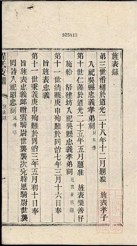 程氏支谱_程为烜_4册_苏州程氏_清光绪3年(1877_程氏支谱_四