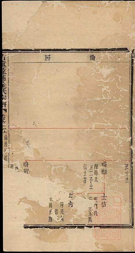 古虞达浦金氏宗谱_金伍_4册_裕後堂_清同治10年(1871_古虞达浦金氏家谱_四