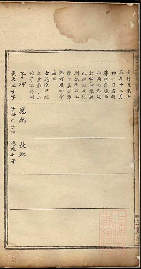 董氏宗谱_董子怀_8册_三策堂_清道光16年(1836_董氏家谱_八