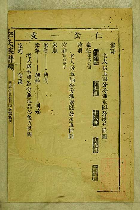 李氏族谱_李永龄_5册_陇西堂_清同治13年(1874_李氏家谱_四