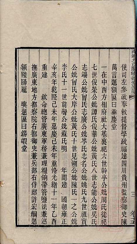 南海九江关树德堂家谱_关兆熙_4册_清光绪23年(1897_南海九江关树德堂家谱_二