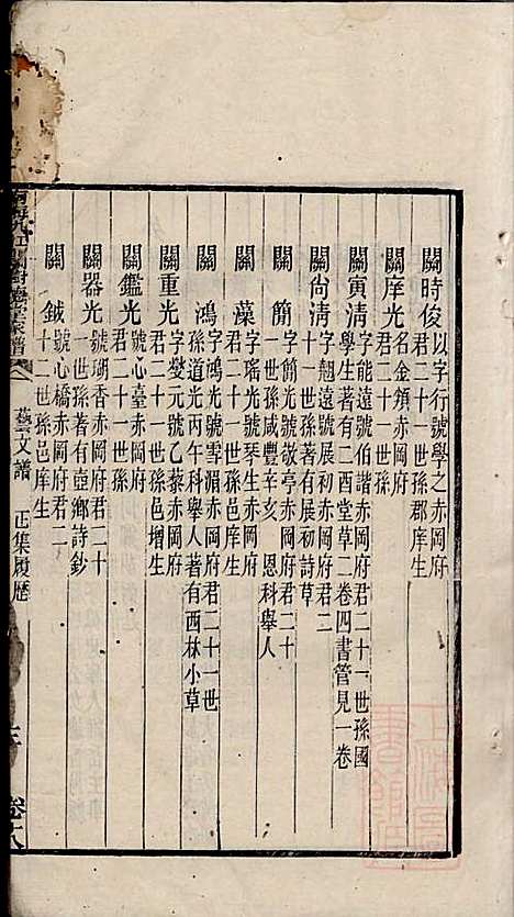 南海九江关树德堂家谱_关兆熙_4册_清光绪23年(1897_南海九江关树德堂家谱_四