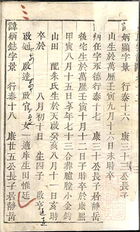 丁氏宗谱_4册_清道光18年(1838_丁氏家谱_二