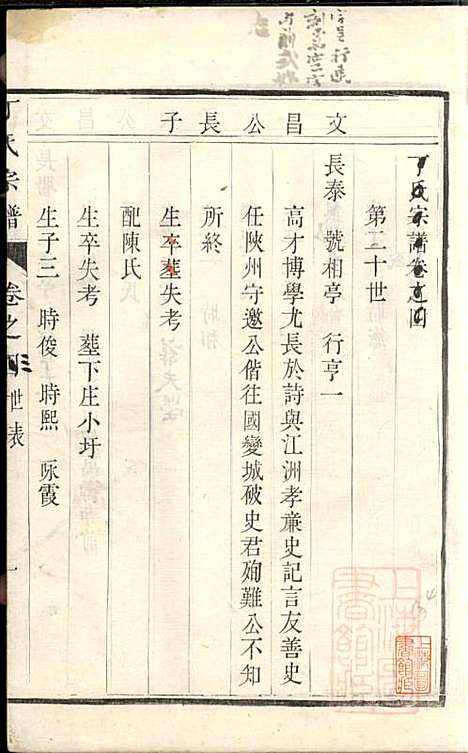 丁氏宗谱_丁茂春_4册_润州丁氏_清道光14年(1834_丁氏家谱_四