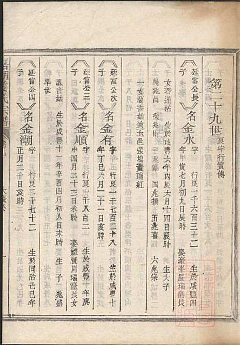 嘉湖姜氏宗谱_姜祖风_40册_江山姜氏_清光绪31年(1905_嘉湖姜氏家谱_九