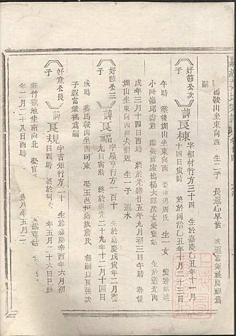 嘉湖姜氏宗谱_姜祖风_40册_江山姜氏_清光绪31年(1905_嘉湖姜氏家谱_二五