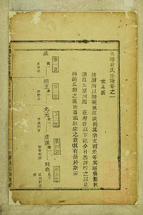 东阳俞氏宗谱_俞嘉徵_10册_东阳俞氏_清道光29年(1849_东阳俞氏家谱_二