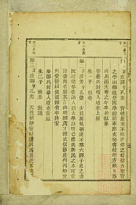 东阳俞氏宗谱_俞嘉徵_10册_东阳俞氏_清道光29年(1849_东阳俞氏家谱_四