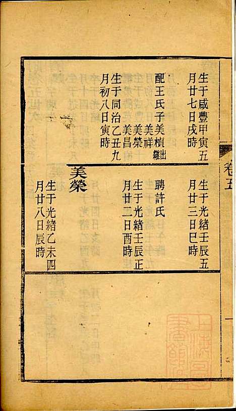 海宁查氏族谱_查元翶_24册_海宁查氏_清道光8年(1828_海宁查氏家谱_二一