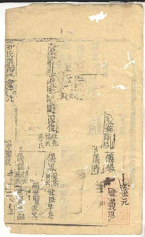 郭氏宗谱_郭遵渊、郭遵维_12册_崇明郭氏_清道光28年(1848_郭氏家谱_二