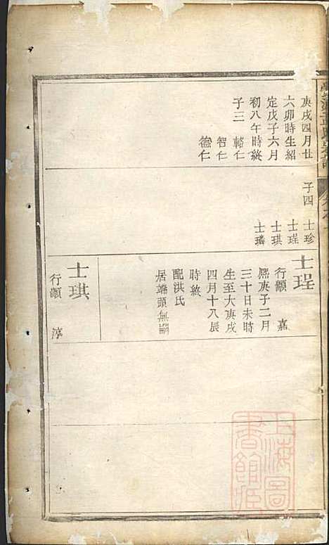 栝松黉源孟氏宗谱_孟起膟_8册_松阳孟氏_清光绪19年(1893_栝松黉源孟氏家谱_四