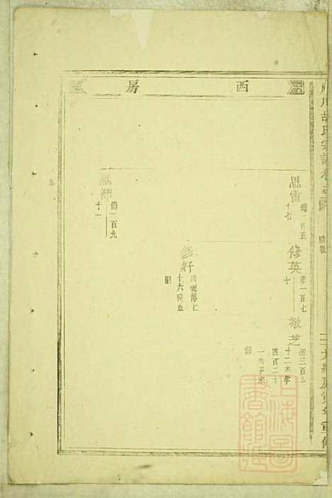 库川胡氏宗谱_胡福同_8册_永康胡氏_清光绪16年(1890_库川胡氏家谱_八