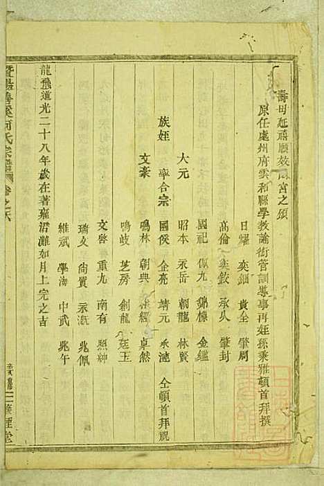 暨阳善溪何氏宗谱_何昂_49册_肇眕堂_清宣统3年(1911_暨阳善溪何氏家谱_六