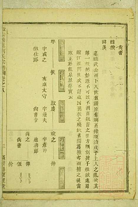 暨阳善溪何氏宗谱_何昂_49册_肇眕堂_清宣统3年(1911_暨阳善溪何氏家谱_八